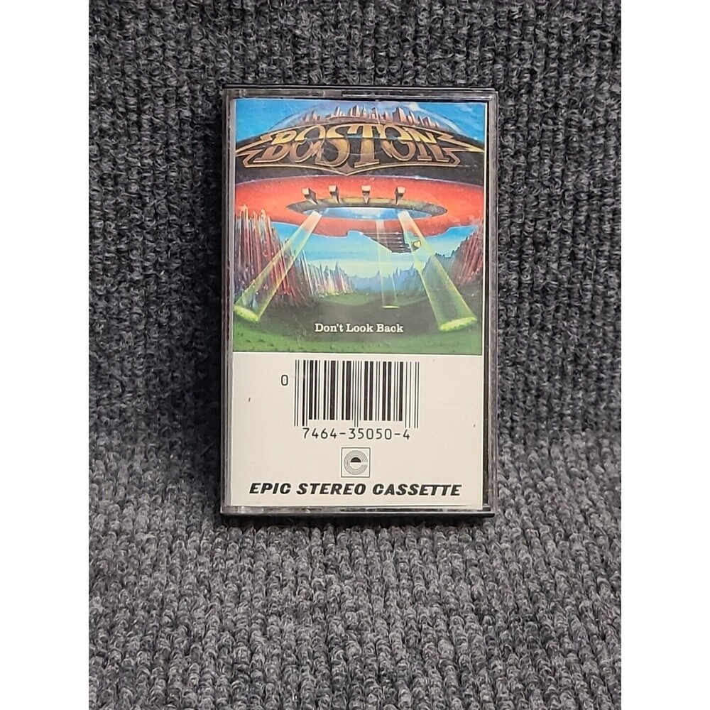Vintage Boston - Don't Look Back Cassette 1978 Epic Records Classic Rock